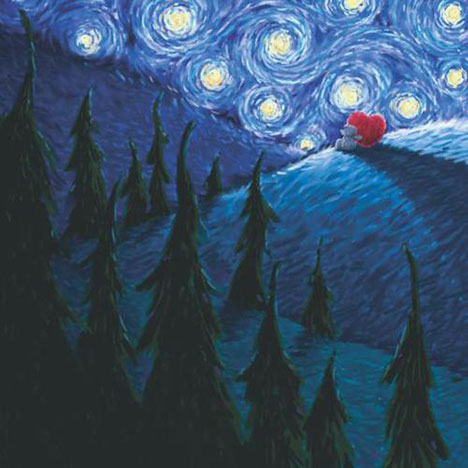 Tatty Teddy Van Gogh Night Me to You Bear Card £2.49